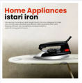 Iron Dry Light weight iron 3LBS Premium Quality  - Dry Iron - Istri -- 1000 Watts | 220V - 240V | 50/60Hz - Lightweight Iron - Electric Iron - Portable Iron - Traveling Iron - Deluxe Metal Cover - Pack of (1)/(2)/(3)/(4). 