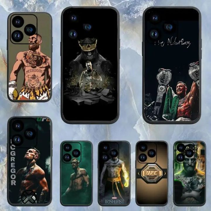 U-Ufc Conor McGregor Phone Case For iPhone 13 14 12 11 Pro MAX XR X SE XS 7 8 Plus iPhone13 14 Mini