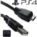 Charging Cable for PS4 Controller - Black. 