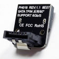 90 Degree Sata Adapter 6gbps Sata Adapter Male to Female Right Angle for Ssd Hdd Motherboard Fast Data Transfer for Desktop Computer Lossless Transmission Sata Adapter. 