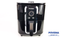 NEW Povena 6.5L oil-free fryer PVN-6518 - 1800W - Black. 