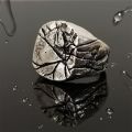 Vintage Personalized Fashion Jewelry Rings Men Punk Gothic Ring for Men. 