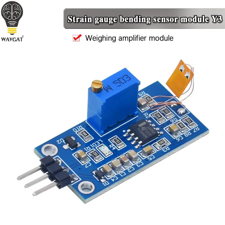 WAVGAT%20BF350-3AA%20Strain%20Gauge%20Bend%20Sensor%20Module%20Y3%20Weighing%20Amplification%20Module%20Digital%20Sensor%20Biosensor%20Mixture%20For%20Arduino%20-%20Image%202