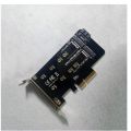 Dual M.2 PCI-E Adapter, M2 SSD NVME (M key) or SATA (B key) 2280 2260 2242 2230 to PCI-e x4 Expansion Card With Low Profile Bracket. 