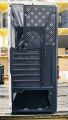 AATigers FURY White Tempered Glass Mid-Tower Gaming Case with 3X Multi-Color Lighting Fans. 