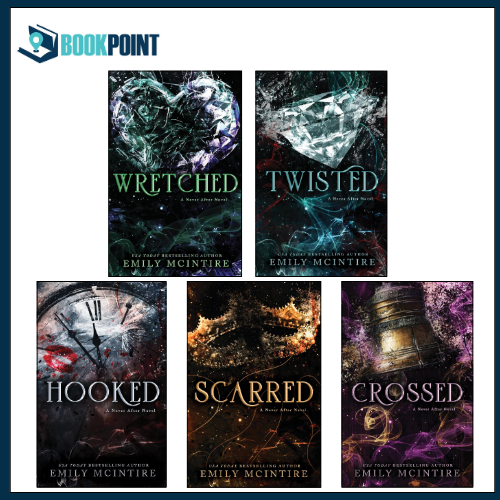 Never After Series (5 books)  Hooked l  Scarred l  Wretched l  Twisted l  Crossed l by Emily McIntire (Author)