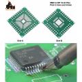 IC SMT SMD to DIP adapter converter QFP FQFP TQFP 32 44 64 80 100 LQFP. 