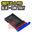 OnePlus 8 Pro SIM Tray Sim Jacket Sim Slot Sim Door For OnePlus 8 Pro - Blue. 