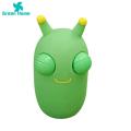 Green Home Eye-Popping Toy TPR Eye-Popping Vegetable Worm Doll Decompression Toy. 