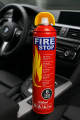 Car Fire Kill Stop Extinguisher Foam Spray 5 years long Expiry with Hanging Back Cover Stand - Aluminum Body Safety First For LTV HTV Bike Car Cycle Motorcycle Van Chingchi Rikshaw -Retardant Fluid 1000ML. 