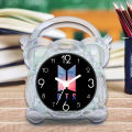 BTS Alarm Clock with Night Light for Army Crystal Table Kpop at CustomizeGiftsPK. 