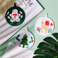 Christmas Tree Decoration Molds For Clay Modeling Silicone Molds For DIY Holiday Crafts DIY Clay Molds For Keychains Christmas Tree Decoration Molds Silicone Molds For Hanging Tags. 