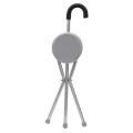 Outdoor Travel Folding Stool Chair Elderly Cane Stool Three-legged Old Man Walking Stick Cane Chair. 
