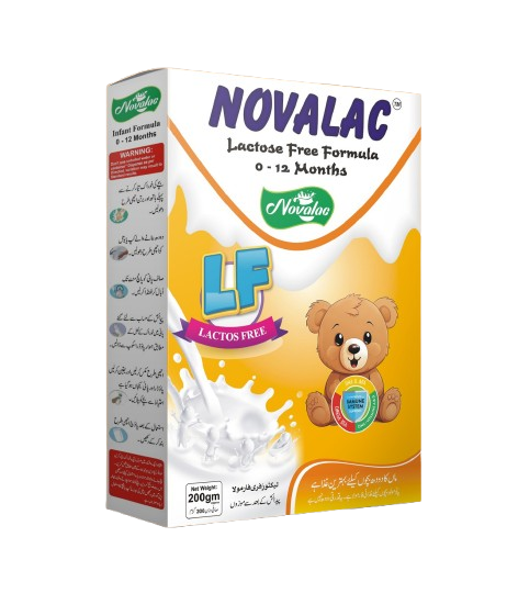 Novalac LF (Lactose Free)  Powdered Milk For Babies From Birth To 12 Month 200g