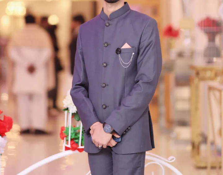 2pcs/Prince%20Pent%20Coat%20formal%20wedding%20wearing/solid%20color/unique%20style%20-%20Image%202