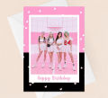 BLACKPINK greeting card for blink army kpop birthday card. 