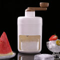 Portable Manual Ice Crusher for Smoothies and Ice Cream - High Quality, Easy to Use, and Durable-GOLA GANDA Maker. 