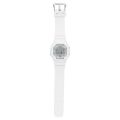Casio G Shock Special Color White Square Digital, Stop watch, Multi-Function White Resin Band Watch-DW-5600MW-7DR. 
