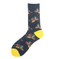 Cool Hip Hop Crew Socks Men Funny Animal Squirrel Shark Dinosaur Boxing Dog Fortune Cat Sokken Harajuku Divertidos Chaussette. 