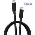 USB C To USB C Fast Charging Cable, Type C To Type C Cable 60W/3.1A 100W 5A For Galaxy S21/20+ Note 20, MacBook Air/Pro IPad Pro. 