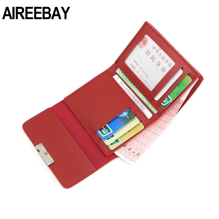 Fancy%20Small%20Hand%20Clutch%20for%20Girls,%20Compact%20PU%20Fabric%20with%207%20Card%20Slots,%20Button%20Closure,%20Trendy%20Design%20-%20Image%205