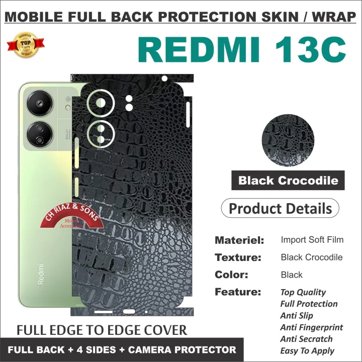 REDMI%2013C%20FULL%20BACK%20360%20premium%20Protection%20Skin%20Wrap%20full%20cover%20Premium%20Quality%20-%20Image%207