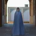 Irani Printed Namaz Chadar for Women – Soft Malai Lawn, Neck Elastic, 60 Inch Length. 