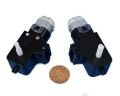 Robot remote control car gear motor 5V L+R set worm gear motor. 