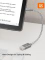 6 Inch 2.0 OTG Cable Braided Data Transfer Micro USB Male to USB Female Adapter. 