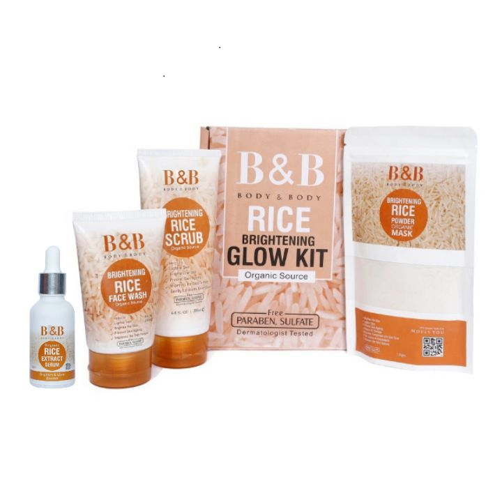 B&B%203-in-1%20Rice%20Facial%20Kit%20-%20,%20Scrub,%20Face%20Wash%20&%20Mask%20for%20Radiant%20Skin%20%7C%20Exfoliating%20&%20Hydrating%20Skincare%20Set%20-%20Image%202