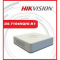 Hikvision 4 Channel DS-7104HQHI-K1 (s) turbo Fully 2 mega pixel supported Turbo HD DVR. 