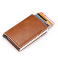 Man Women Smart Wallet Business Card Holder Rfid Wallet Aluminum Metal Credit Business Mini Card Wallet. 