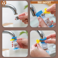 Fan Faucet, 360 Adjustable Flexible Kitchen Faucet Tap, Rotatable Nozzle Water Outlet Shower Head, Water Tap Filter Nozzle, Water Tap Extension with Clip Faucet Aerator for Kitchen By Muhandisaan Trading. 