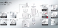 Kenwood FP730 Multipro Food Processor 32 functions 900 Watts - White. 