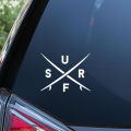 Cool Black/White Surf Sticker Creative Vinyl Car Styling Accessories Auto Car Window Bumper Decal. 
