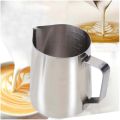 Milk Jug 350ml/12 fl.oz, 304 Stainless Steel Milk Pitcher, Milk Frothing Jug for Making Coffee Cappuccino. 