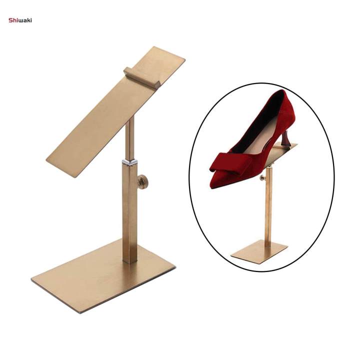 Metal Stand High Heel Shoe Riser Window Display Stands Accessory Multifunctional Easily