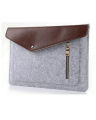 Jellyfin Needle Felt Business Carrying Laptop Sleeve 13 Inches – Silver. 