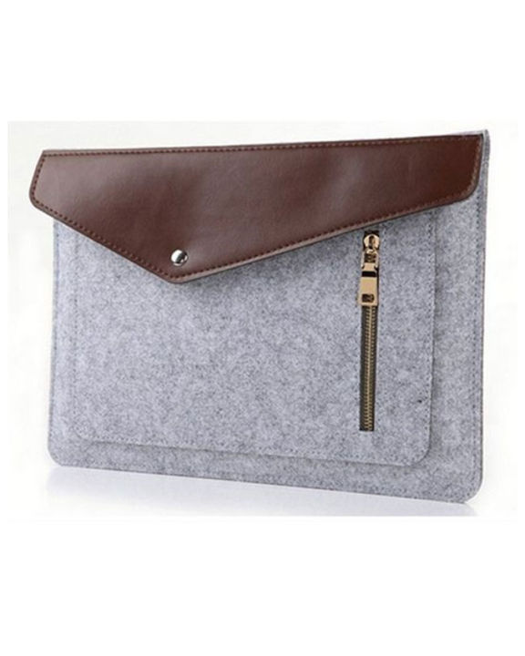 Jellyfin%20Needle%20Felt%20Business%20Carrying%20Laptop%20Sleeve%2013%20Inches%20%E2%80%93%20Silver%20-%20Image%205