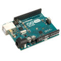 Official Arduino Uno R3 (Original Made in Italy) – Model A000066 – ATmega328P Development Board. 