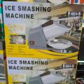 Gola Making Machine Electric Ice Crusher Machine with Three Blades Snow Cone Maker Stainless Steel Shaved Ice Machine Ice Crushers. 