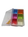 Masala Box Spice Box And Dry Fruit With 6 Separate Removable Mini Bowls-Multicolored Stylish Masala Box. 