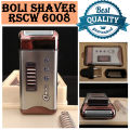 BOLI RSCW-6008 Professional Electric Rechargeable Shaver Razor / Mini Side Trimmer Travel Size / Original Chargeable Men’s Body Hair removing Shavers Cutters / Best Hair Removal machine. 
