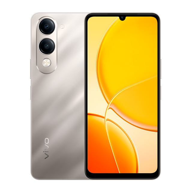 Vivo Y04  4GB +  64GB  , 6.74 inches  Display 90Hz, 5500 mAh - Battery charging 15W wired , Fingerprint (side-mounted)