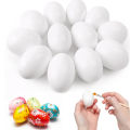 Realistic artificial eggs Fake Chicken Eggs - Real-Look Eggs for Crafts, Displays, or Poultry Use - Egg toys. 