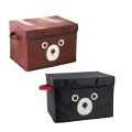 Panda Design Folding Storage Bins Quilt Basket Kid Toys Organizer Storage Boxes Cabinet Wardrobe Storage Bags 1 Piece. 