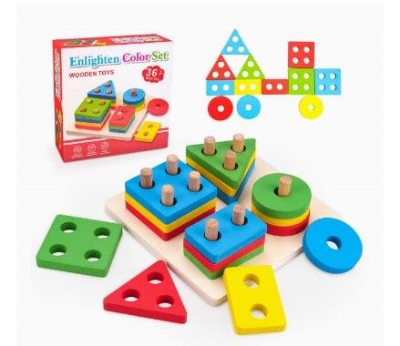 Wooden%20Intellectual%20Geometric%20Shape%20Matching%20Four%20Column%20Blocks%20Educational%20&%20Learning%20Toys,%20Wooden%20Geometric%20Shape%20Sorter%20Puzzle%20-%20Image%204