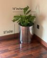 Stainless Steel Non Magnetic Planters- SS Planter Plant Pots in different sizes free gift. 