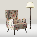 1 Modern Sofa Printed  Desigen One Seater Printed  valvet Colour With 1 cousion free {Special Offer available}. 