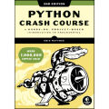 Python Crash Course, 2nd Edition: A Hands-On, Project-Based Introduction to Programming 2nd Edition by Eric Matthes (Author). 